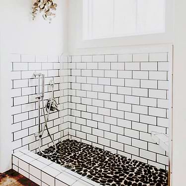 Pebble Tile for Backsplash,Kitchen Floor,Bathroom Floor,Kitchen Wall,Bathroom Wall,Shower Wall,Shower Floor,Outdoor Wall,Pool Tile,Commercial Floor