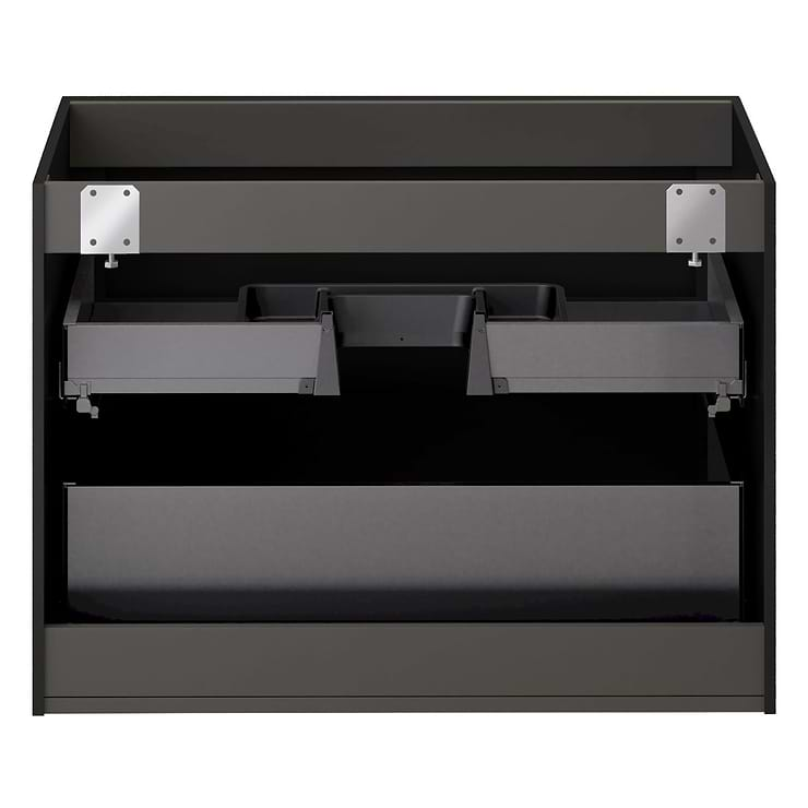 Astor Black 30" Single Vanity without Top