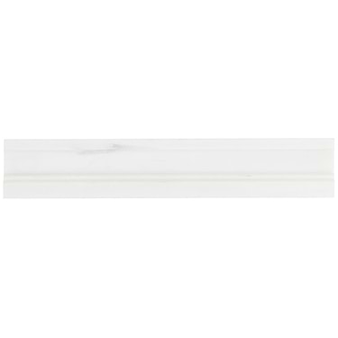 Bianco Dolomite  Premium 2x12 Honed Marble Chairrail