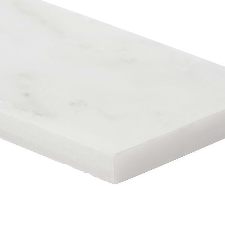 Asian Statuary White 3x6 Polished Marble Subway Tile