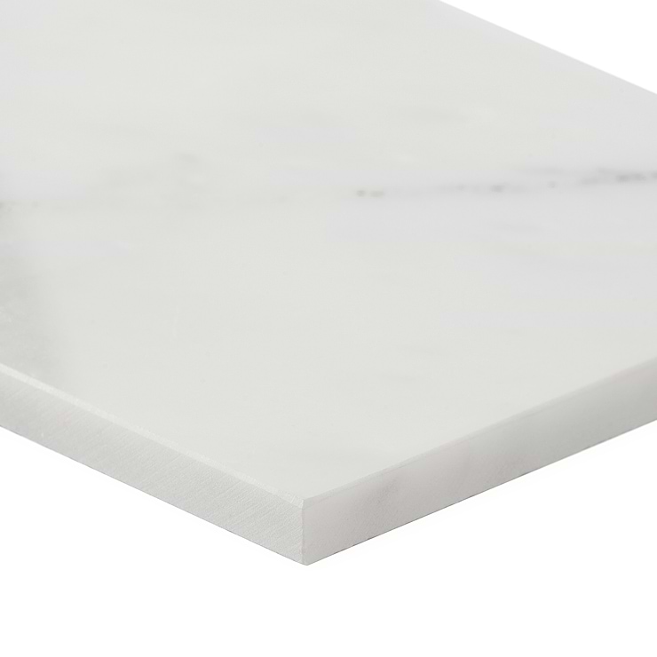 Asian Statuary White 6x12 Polished Marble Subway Tile