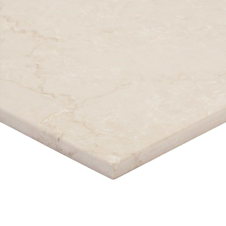 Botticino Extra Light Beige 18x18 Honed Marble Tile