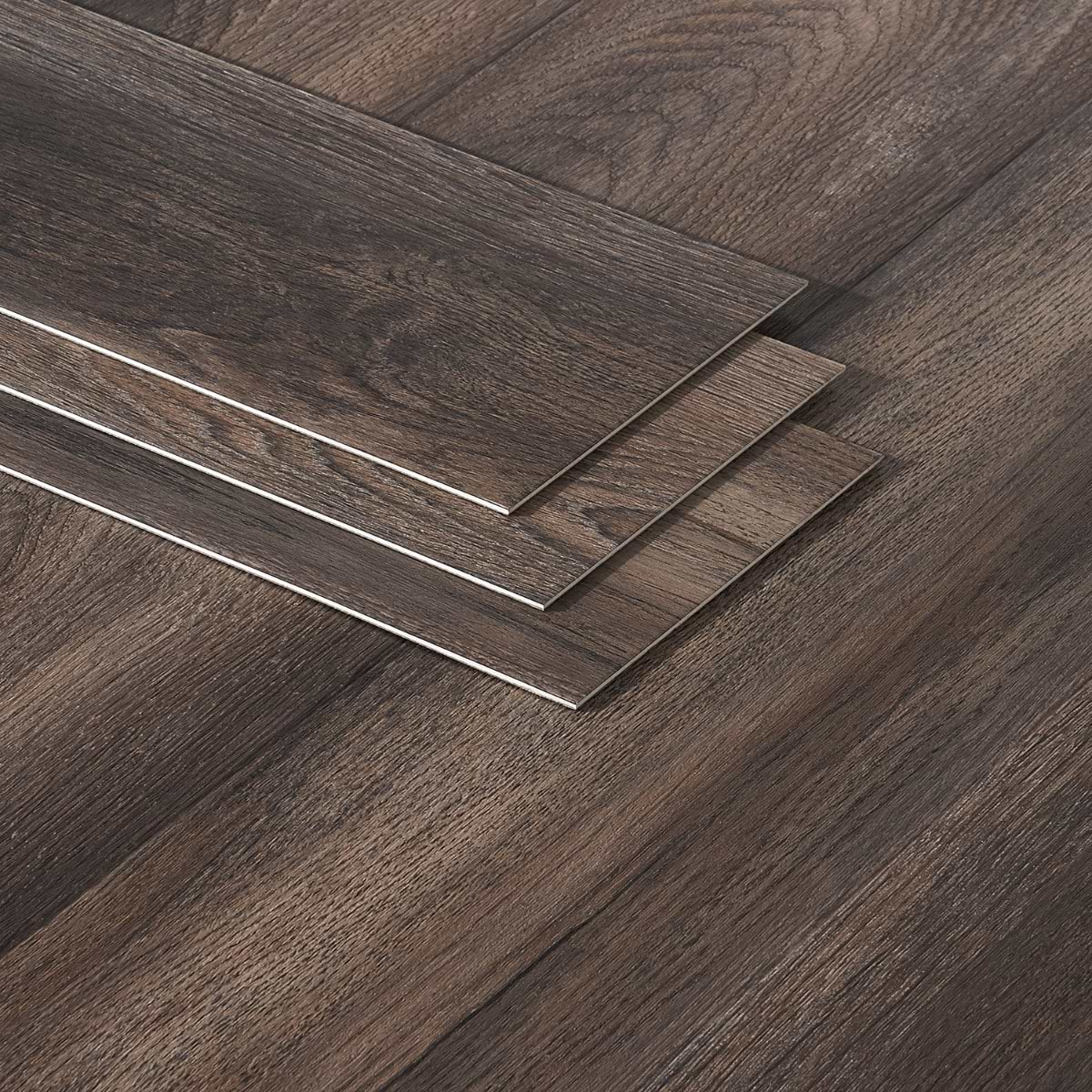 Katone Aged Oak Peppercorn Glue Down 6x48 Luxury Vinyl Plank Flooring