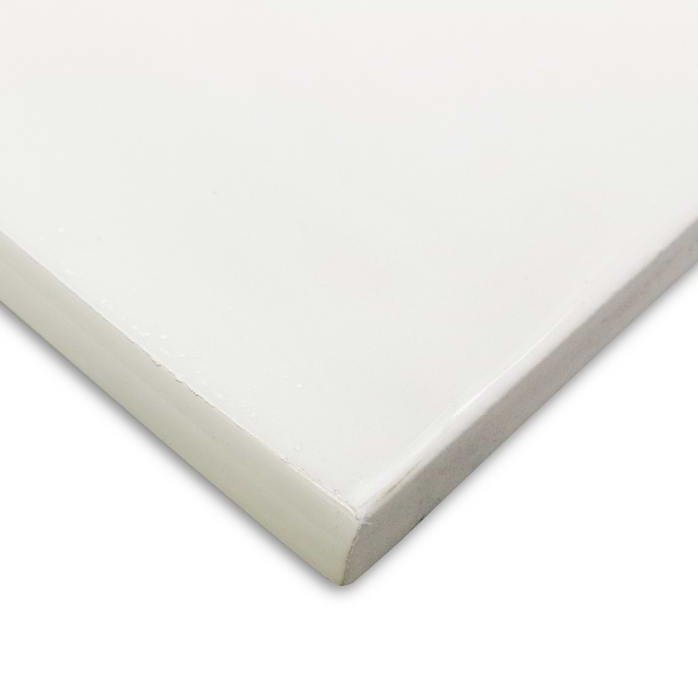 Shop Santa Monica Ivory 4x12 Bullnose | TileBar.com