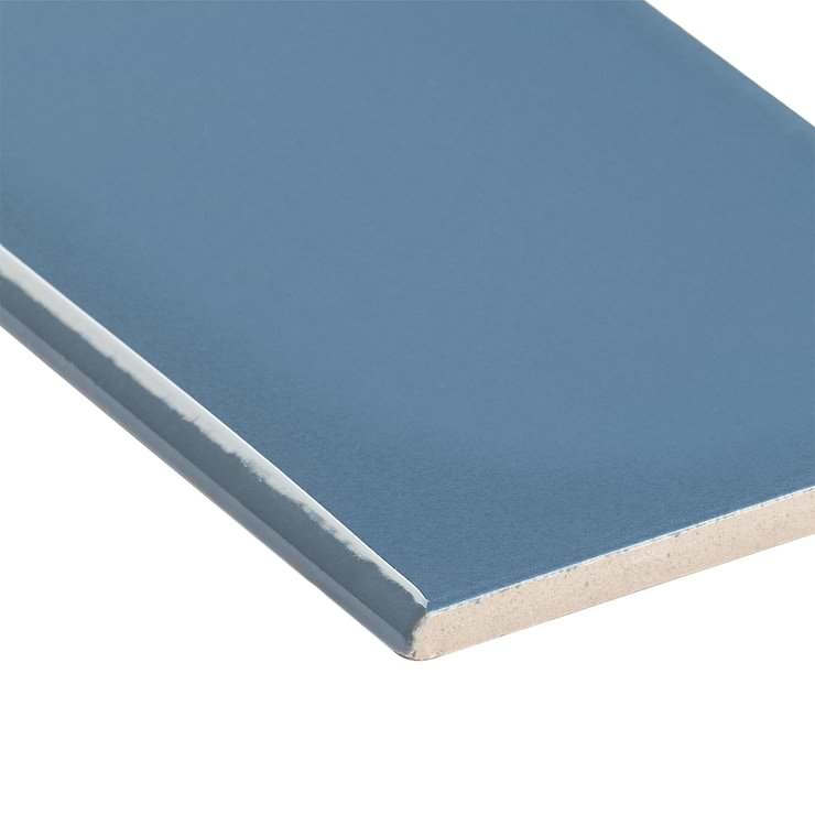 Park Hill Blue 4x12 Polished Porcelain Bullnose