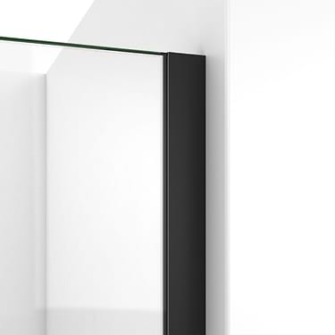 Linea 30x72" Reversible Shower Shower Screen with Clear Glass in  Oil Rubbed Bronze by  DreamLine