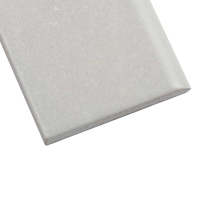 Stoneside Pearl Gray 3x24 Porcelain Matte Bullnose