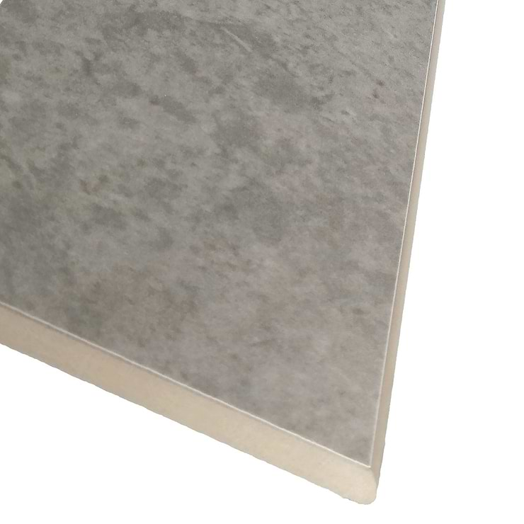 Thor Fossil Gray 3x24 Matte Porcelain Bullnose