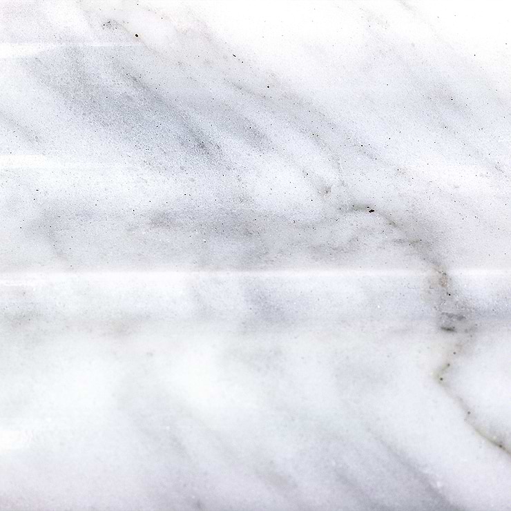 Chair Rail Carrara 2x12 Marble Tile Liner 
