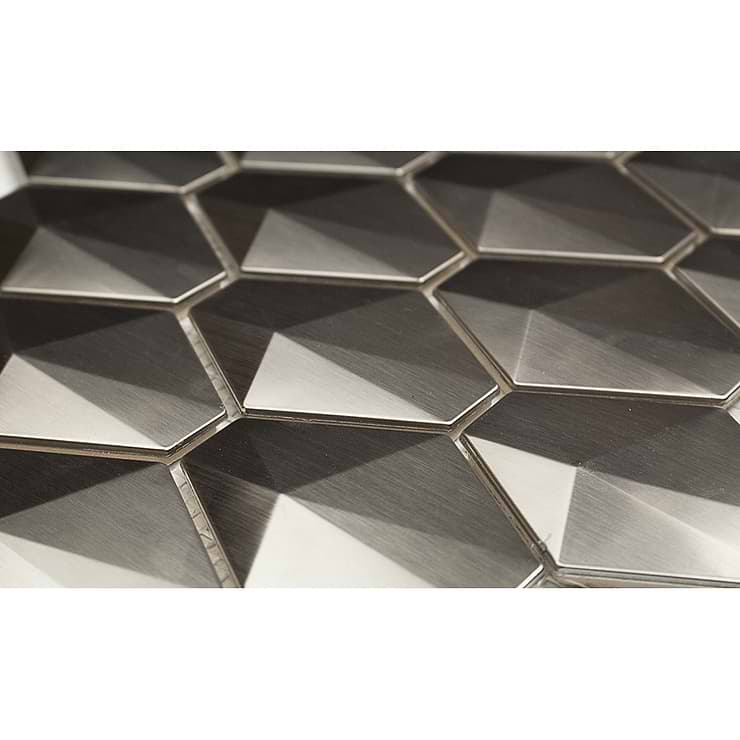 Terrapin Silver Metal Tile