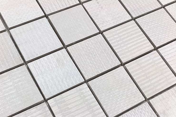 Organic Rug 2x2 Ice Mosaic Porcleain Tile