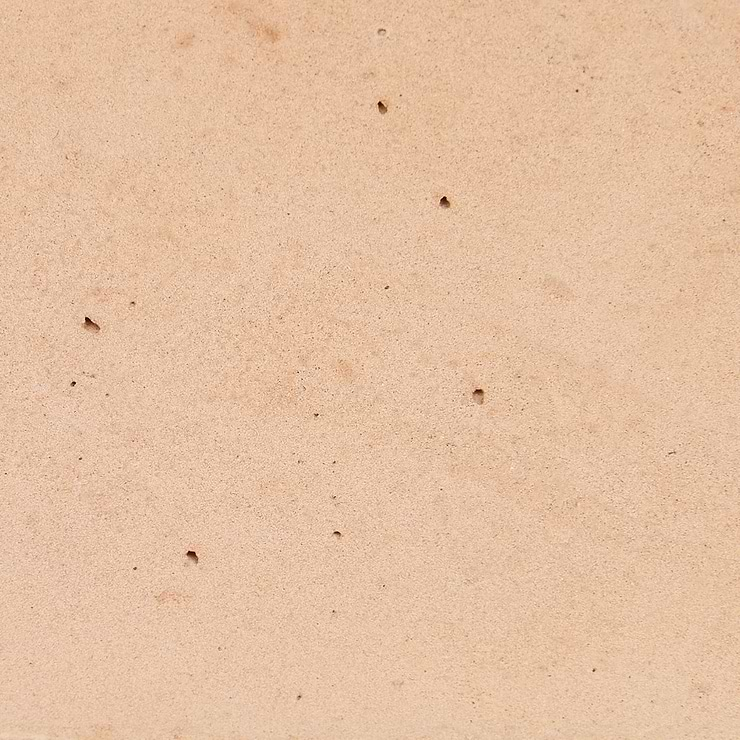 Terra Villa Sand Beige 6" Triangle Matte Presealed Genuine Terracotta Tile