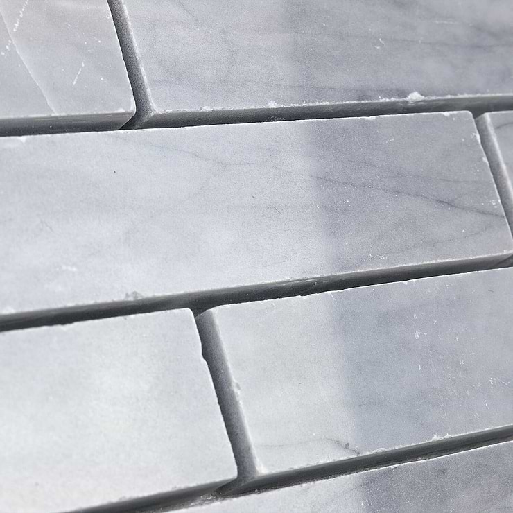 Halley Gray Big Brick Marble Tile