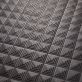 Kinzie Pyramid Charcoal Black 8x16 3D Matte Ceramic Tile
