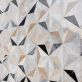 Phantasm Harvest Cream and Gray Polished Mixed Marble Mosaic Tile