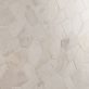 Sample - Nature Organica Lovina White Honed Marble Mosaic Tile