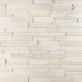 StackStone 3D Ebbor Beige & Cream Marble Ledger Panel Mosaic Wall Tile