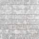Vilna Argenta Gray 6x18 Polished Mirror Subway Tile