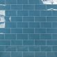 Aruba Marine Blue 5x10 Polished Ceramic Subway Wall Tile