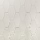 Sample-Manchester Dove Gray 4x8 Hexagon Glazed Ceramic Wall Tile