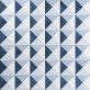 Sample-Art Geo by Elizabeth Sutton Cement Deco Blue 8x8 Matte Porcelain Tile