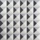 Sample-Art Geo by Elizabeth Sutton Terrazzo Deco Charcoal Gray 8x8 Matte Porcelain Tile