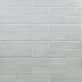 Cadenza Wales Gray 2x9 Glossy Clay Brick Tile