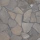 Sample-Nature Flagstone Jumbo Java Gray Honed Marble Mosaic Tile