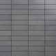 Sample-Color One Fossil Gray 2x8 Glossy Lava Stone Tile 