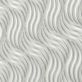 Dazzle White Wavy Polished Glass Mosaic Tile