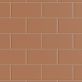 Stacy Garcia Maddox Terracota Orange 4x8 Matte Ceramic Subway Wall Tile