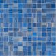 Marley Lake Blue 2x2 Polished Glass Mosaic