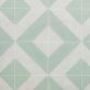 Auteur Diagonals Jewel Sage Green 9x9 Matte Porcelain Tile