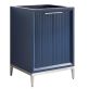 Bungalow Navy and Silver 24" Single Vanity without Top