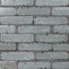 Sample-LavaArt Caspian Gray 3x12" Glazed Lava Stone Brick Look Subway Tile