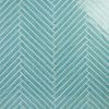 Sample-Carolina Bay 2x20 Polished Crackled Ceramic Wall Tile, Blue + Turquoise