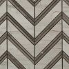 Sample-Monarch Wooden Beige With Athens Gray Marble Tile, Polished