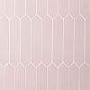 Sample-Kent Pink 3x12 Picket Polished Ceramic Wall Tile