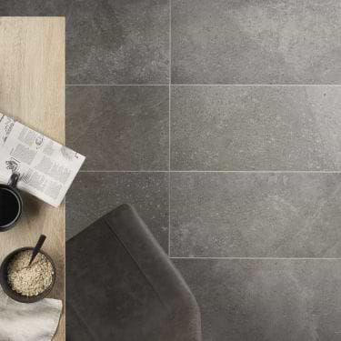 New Rock Fossil Dark Gray 12x24 Matte Porcelain Tile