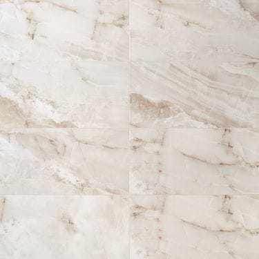 Basic Marble Onyx Beige 12x24 Polished Porcelain Tile