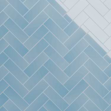 Loft Blue 4x12 Polished Glass Subway Tile