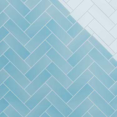 Loft Turquoise 4x12 Polished Glass Subway Tile