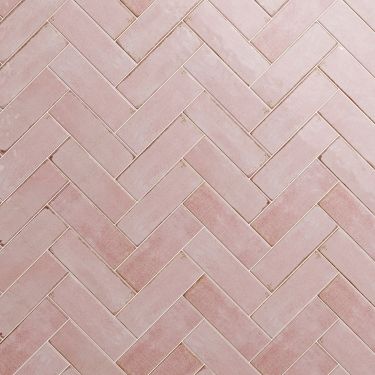 Los Lunas Rose Pink 4x12 Polished Ceramic Subway Tile