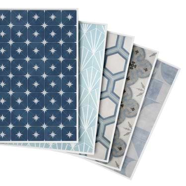 Sample Bundle 5 Best Selling Blue Encaustic Wall Tiles