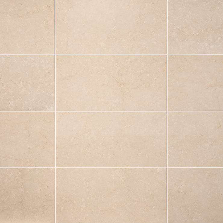 Botticino Extra Light Beige 12x24 Polished Marble Tile