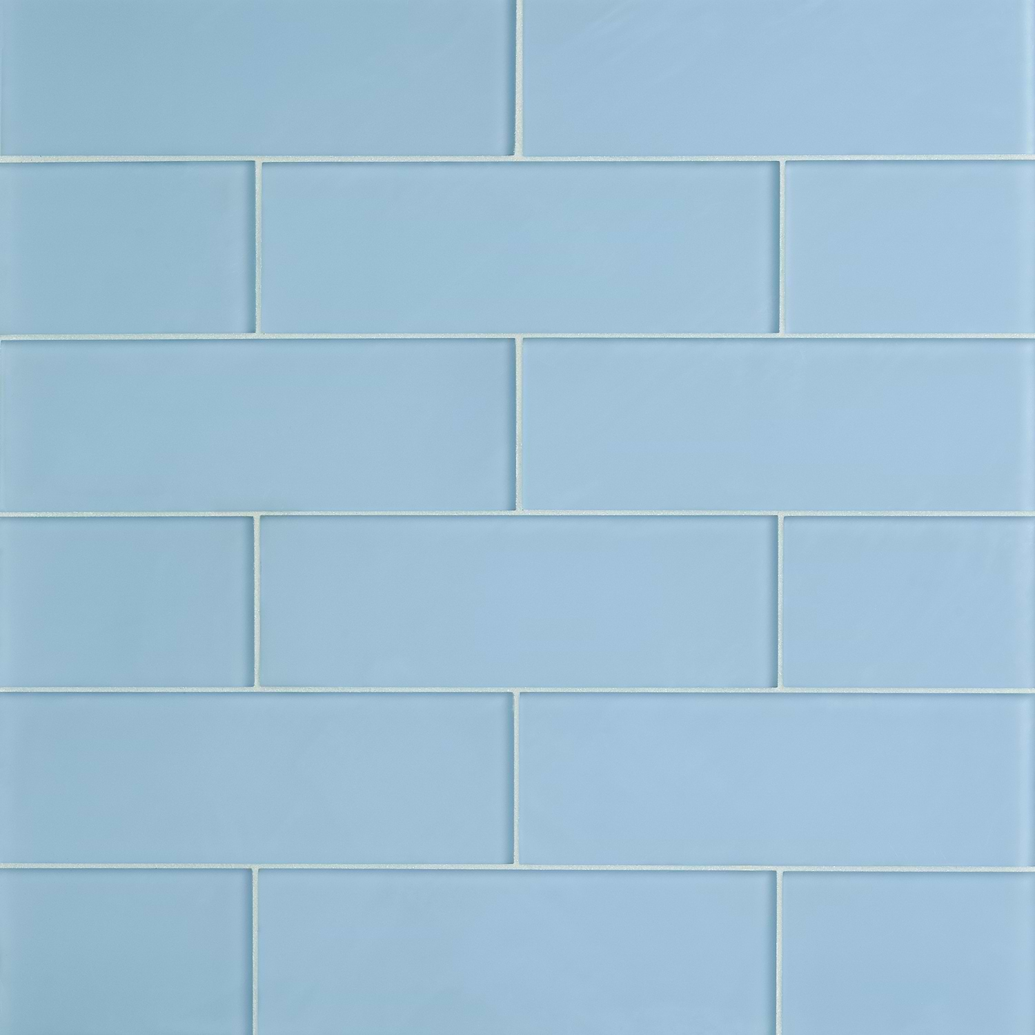 Buy Loft Blue Gray 4x12 Frosted Glass Subway Wall Tile | TileBar.com