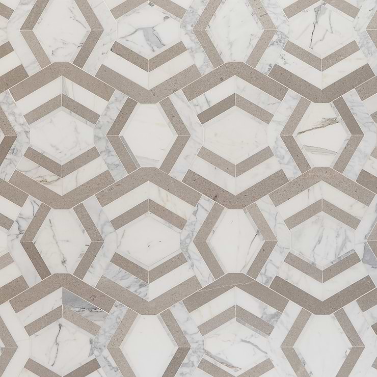 Mezzo Andente Polished Marble Mosaic