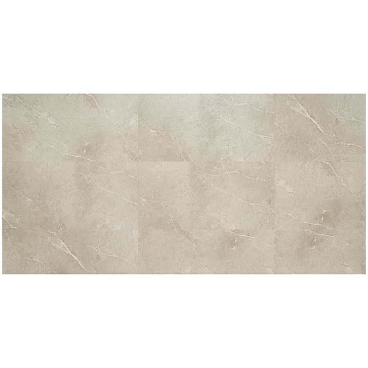 Katone Chauny Marble Medium Beige 18x36 Glue Down Luxury Vinyl Tile