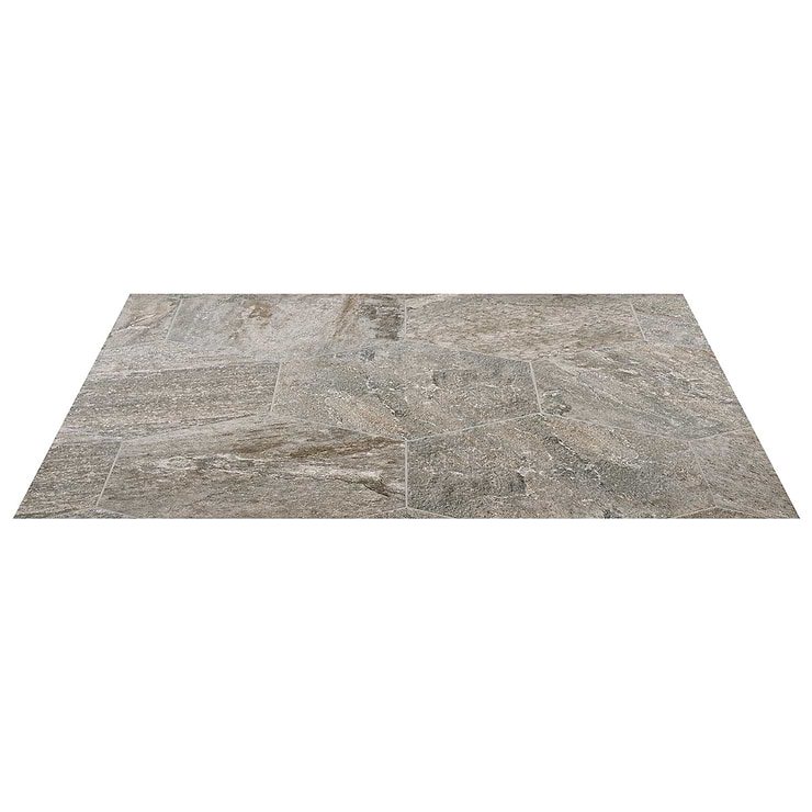 Shala Storm Gray 20” Hexagon Matte Porcelain Tile