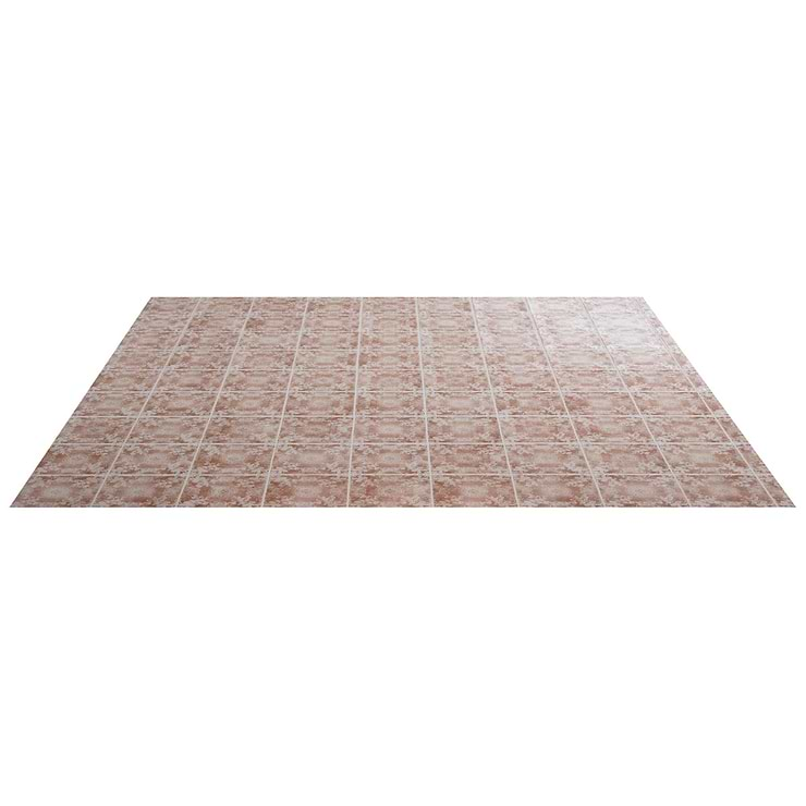 Paula Purroy Talia Cala Terracotta 5x5 Matte Ceramic Tile